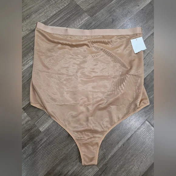 Nwot SKIMS High Waist Seamless Body Shaper Thong Pants Shapewear 3x Plus Torrid - Picture 11 of 12